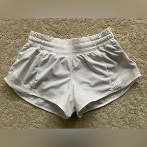 Lululemon Hotty Hot Low-Rise Lined Short 2.5” inseam.